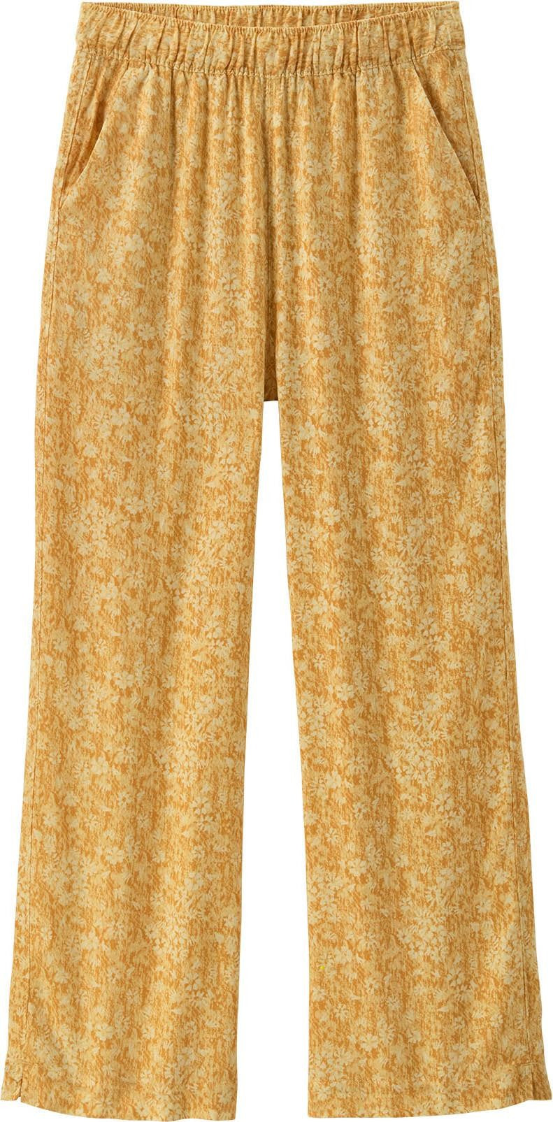 Garden Island Pants - Womens - wildflower pastel / beeswax tan 1