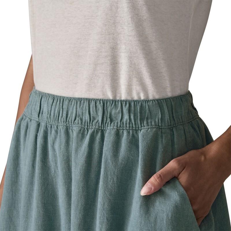 Garden Island Skirt - whole weave / blue sage 1