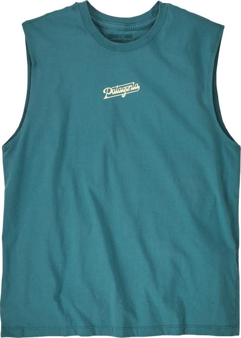 Glider Type Boxy Organic Tank - Womens - wetland blue 1