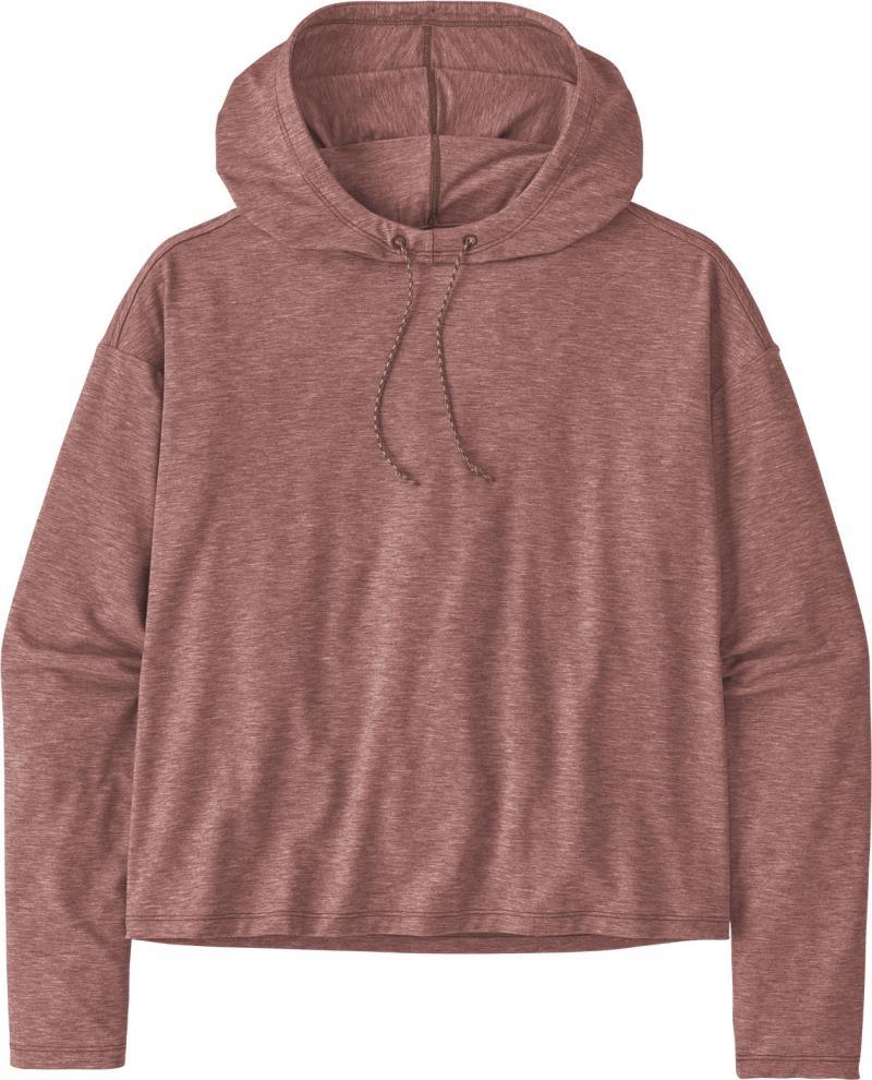 Glorya Hooded LS Top - Womens - Dulse Mauve 1