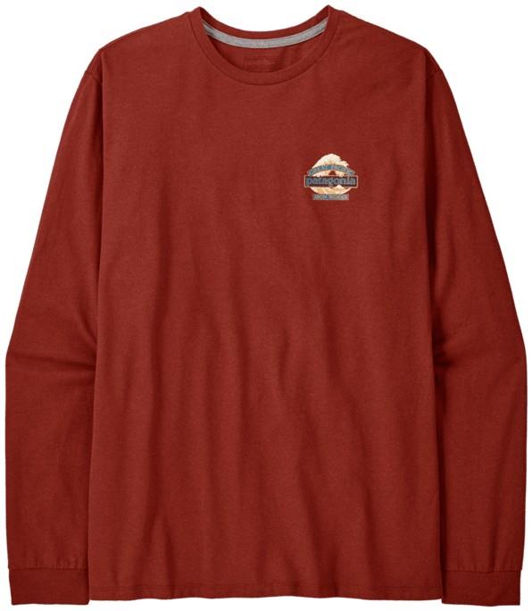 Great Waves Responsibili-Tee LS - Mens - rusty red 1