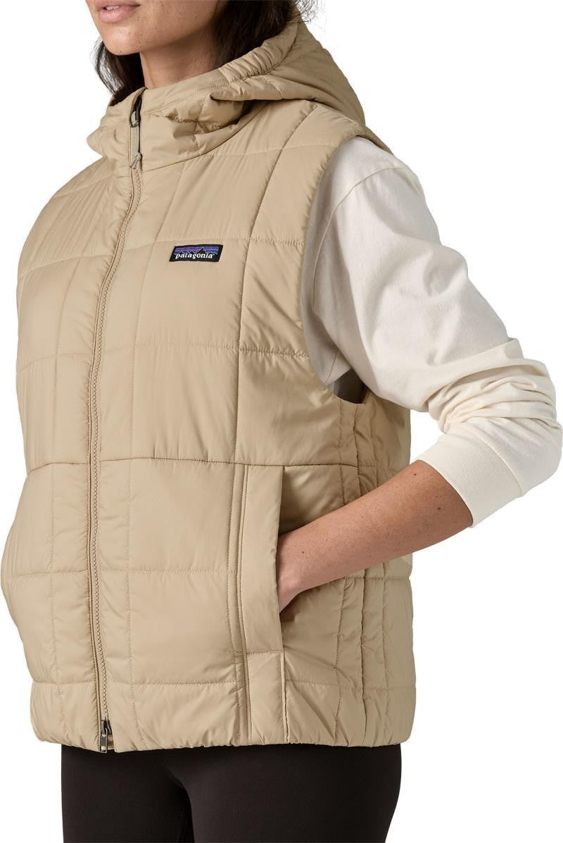 Light Gust Hooded Vest - Womens - oar tan 1