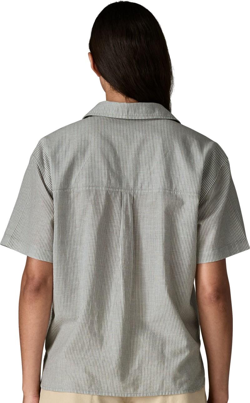 Lightweight A/C Shirt - Womens - solstice stripe / smolder blue 1