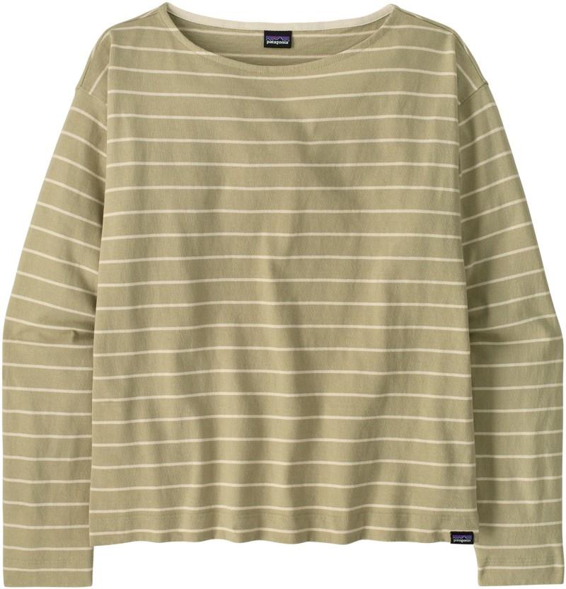 Mariner LS Top - Womens - boat stripe / weathered stone 1