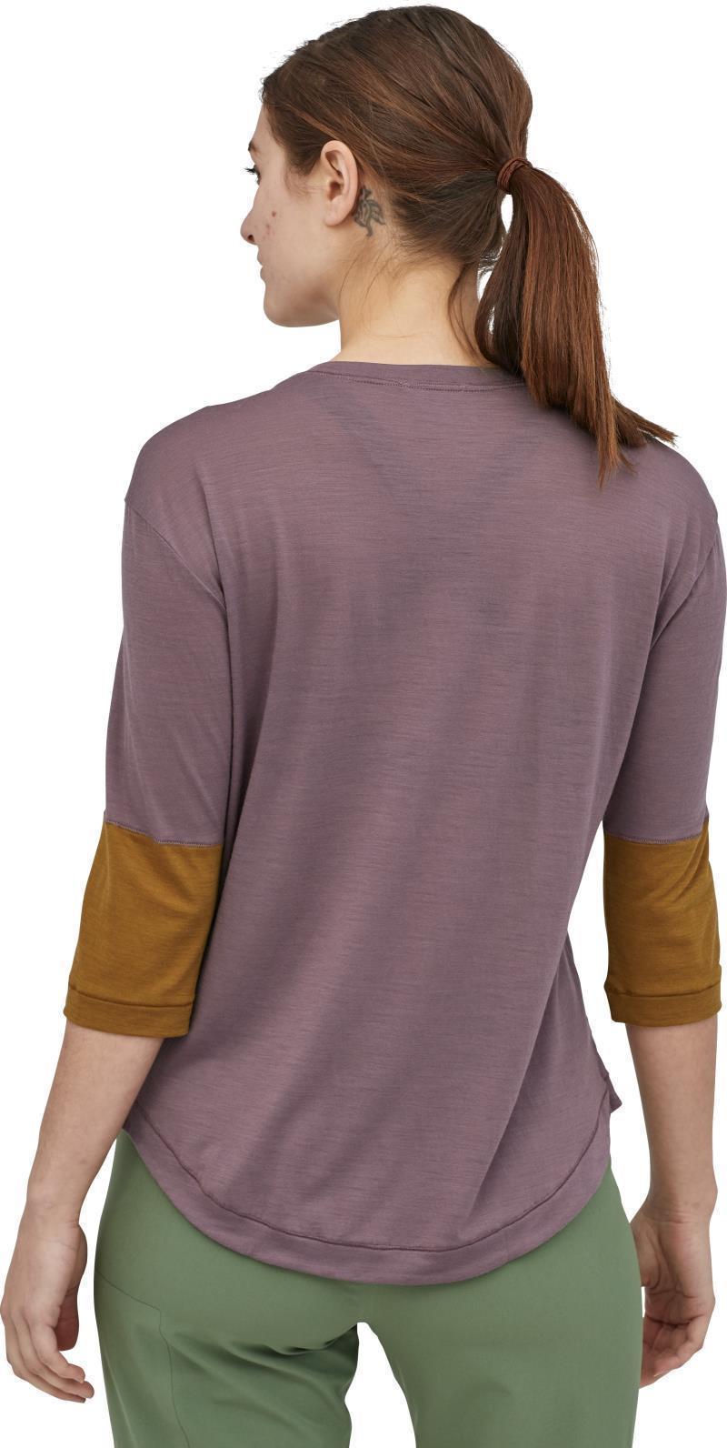 Merino 3/4 Sleeve Bike Jersey - Womens - hyssop purple 1