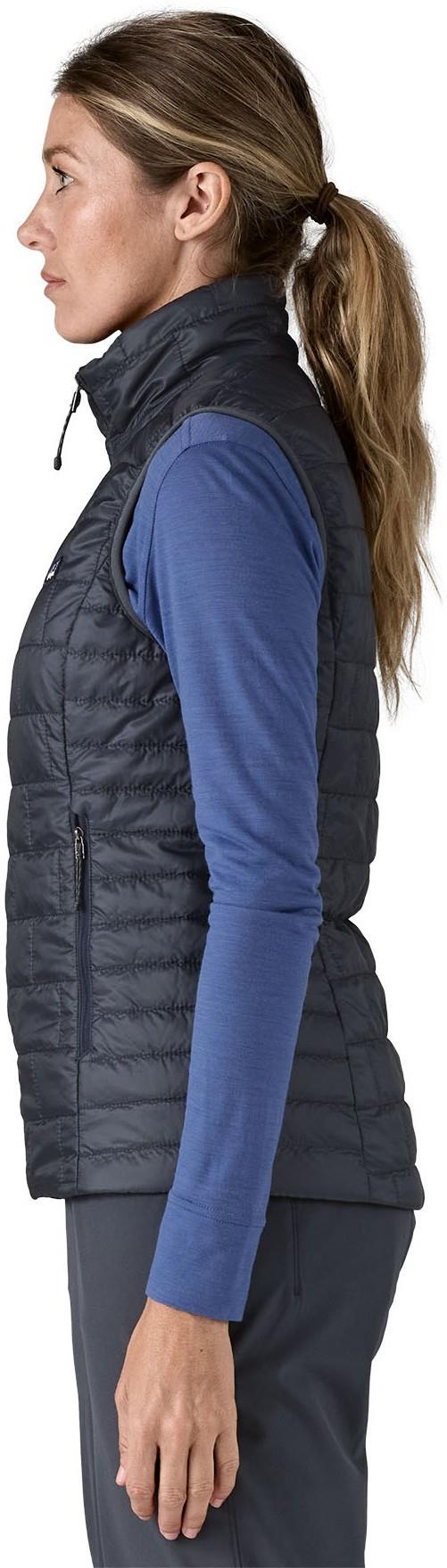 Nano Puff Vest - Womens - smolder blue 1