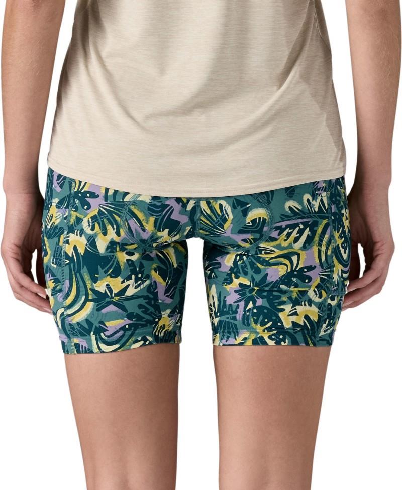 Nether Bike Shorts - Womens - wild botanist / wetland blue 1