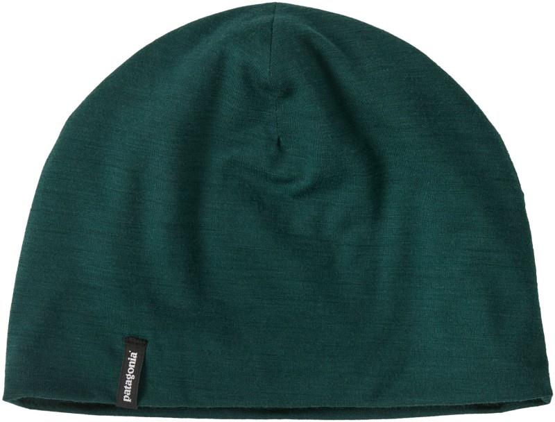 Overlook Merino Wool Liner Beanie - cascade green 1