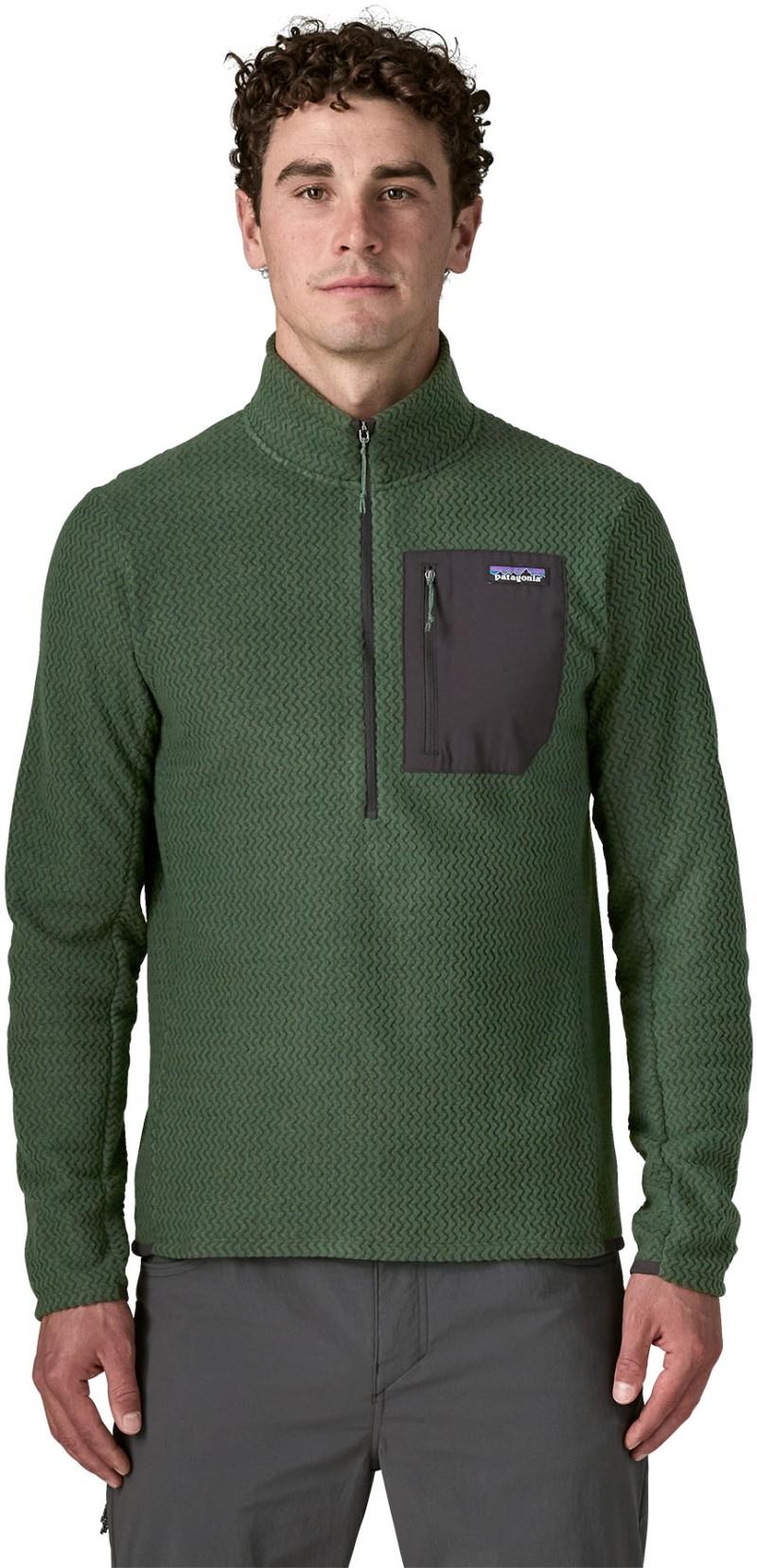 R1 Air Zip Neck - Mens - treeline green 1