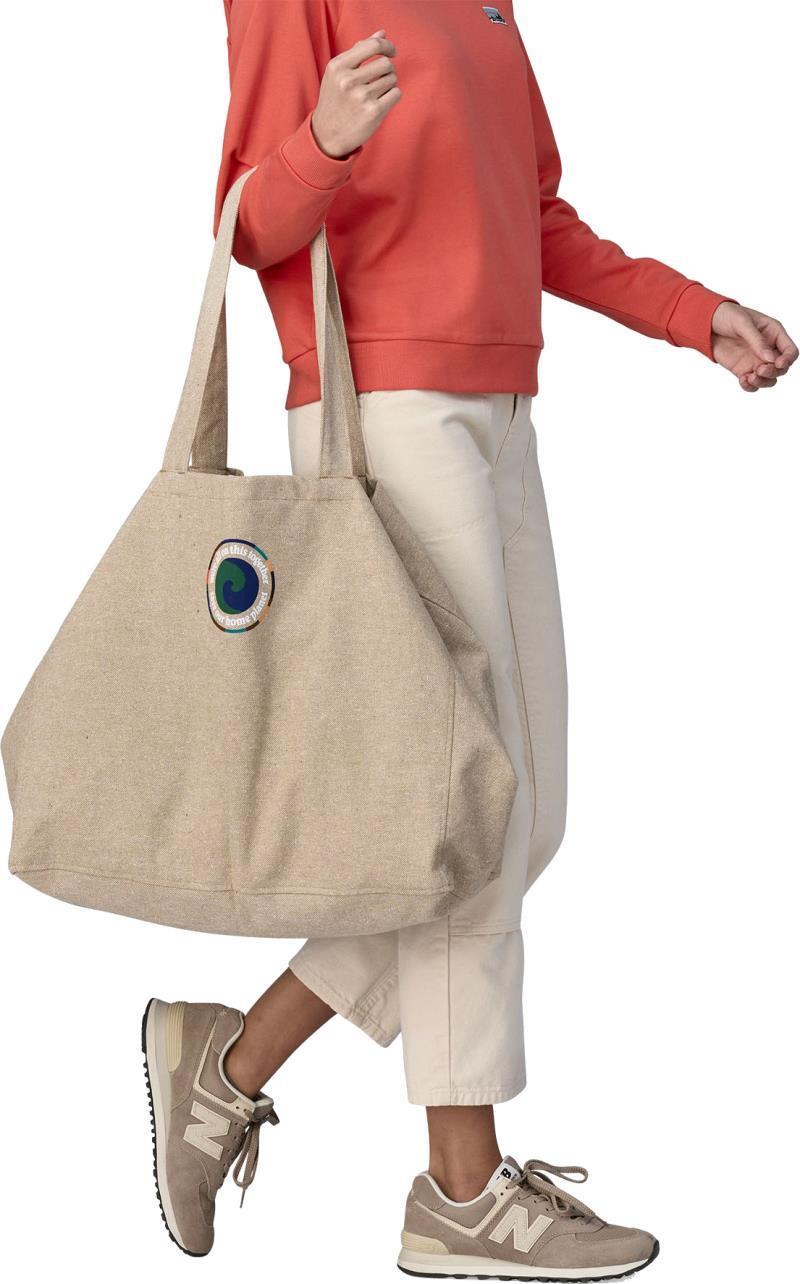 Recycled Oversized Tote - Unity Fitz / Classic Tan 4