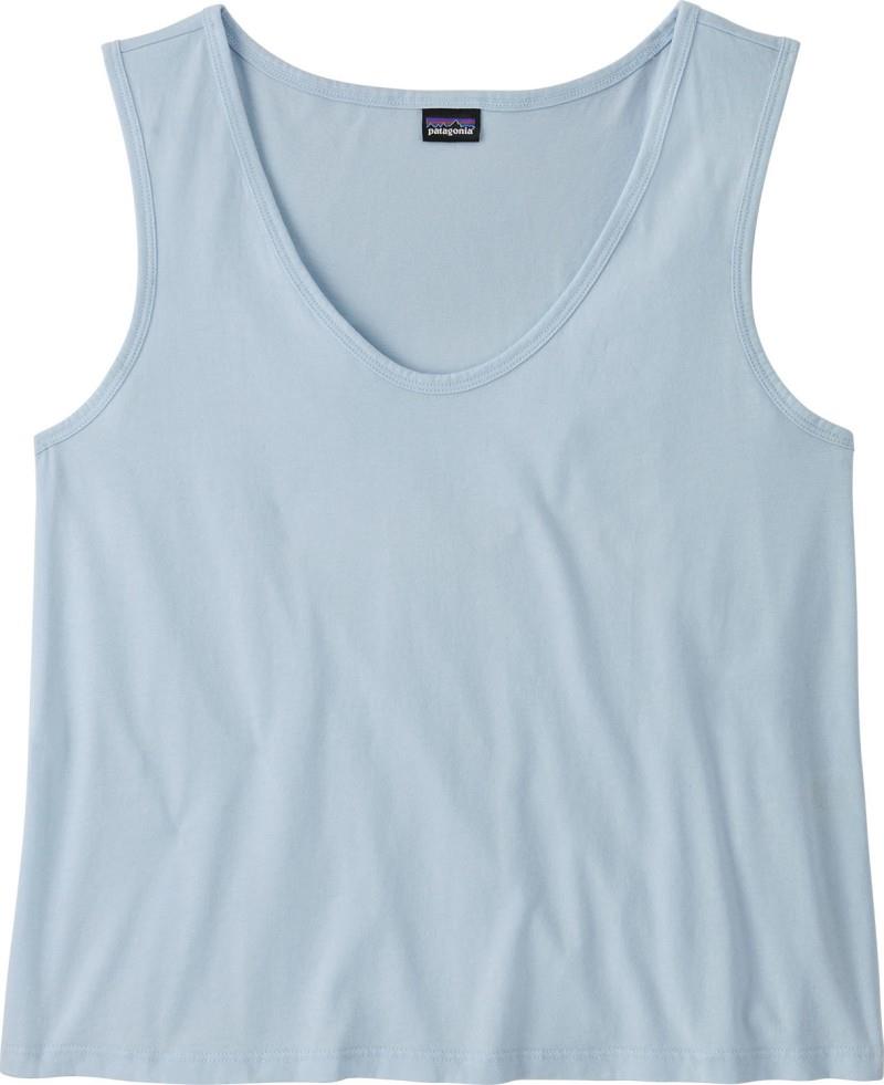 Regenerative Organic Certified Cotton Tank - Womens - fleck blue 1