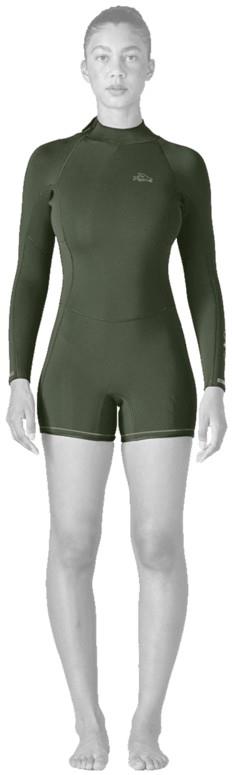 Regulator Lite LS Spring Suit - Womens - sea tone green 1