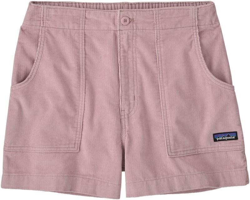 Retro Cord Shorts - Womens - quiet violet 1