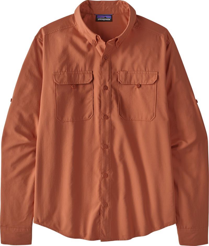 Self Guided Hike LS Shirt - Mens - Sienna Clay 1