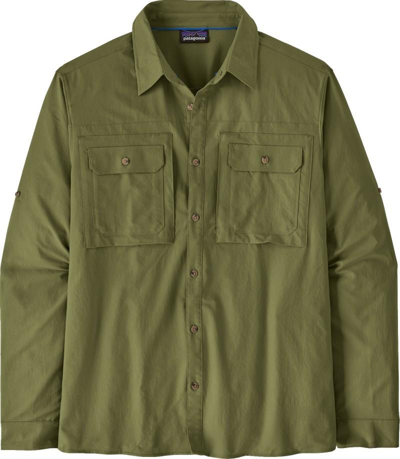 Self Guided LS Sun Shirt - Mens - caper green 1