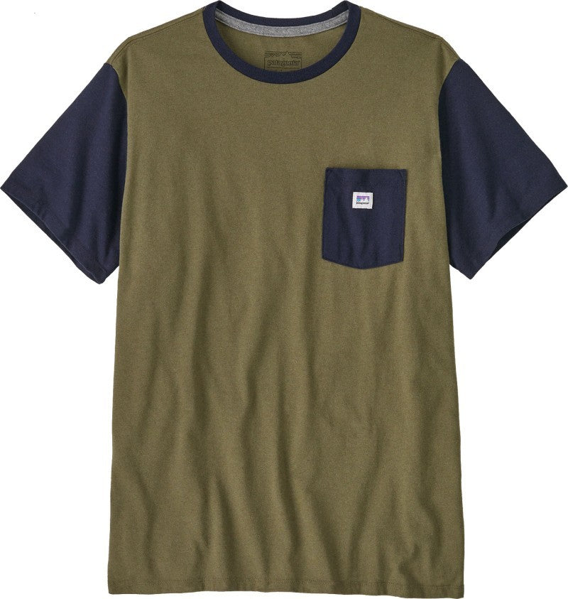 Shop Sticker Pocket Responsibili-Tee - Unisex - tent green 1