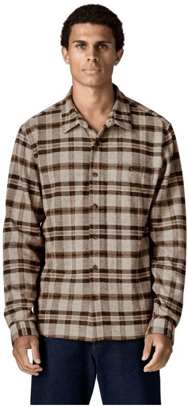 Stretch Fjord Flannel Shirt - Mens - freeride / oar tan 1