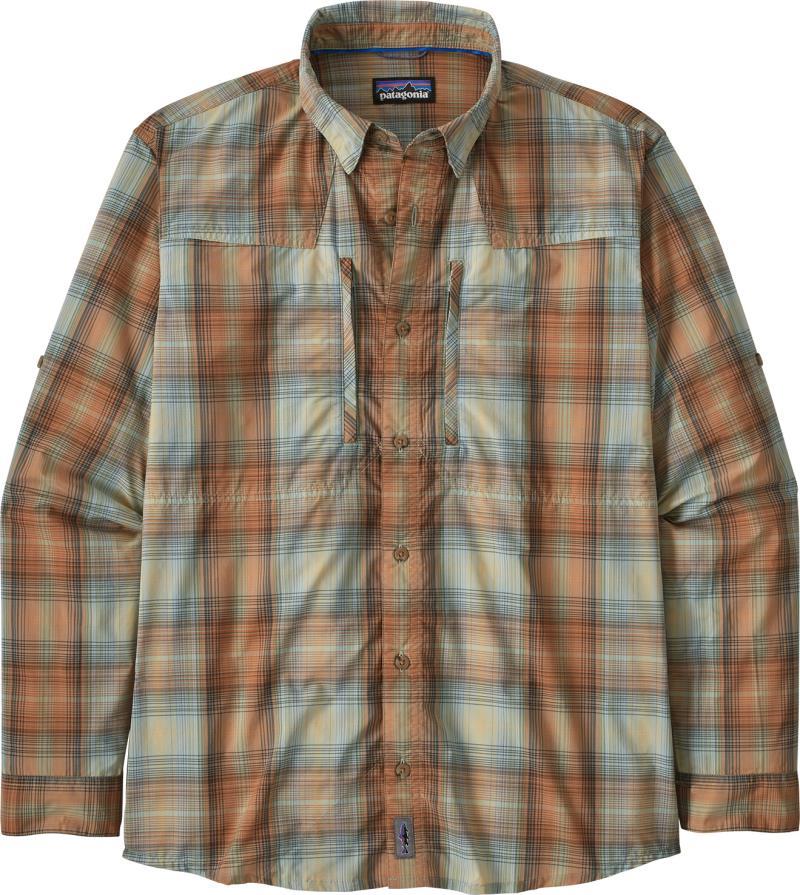 Sun Stretch LS Shirt - Mens - San Miguel / Oat White 1
