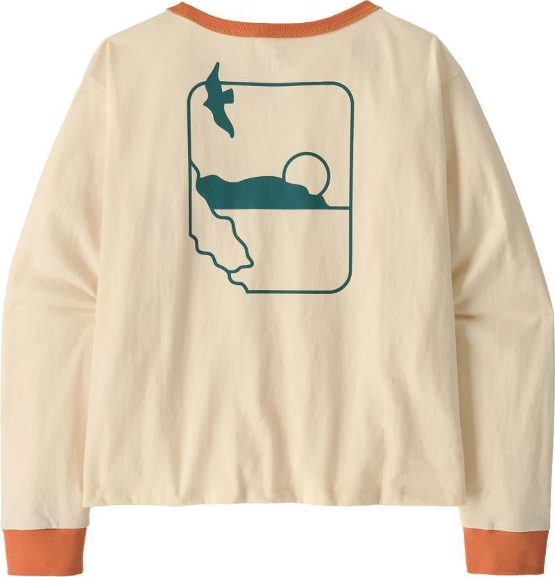 Swelldrifter Easy Cut Organic LS T-Shirt - Womens - undyed natural 1