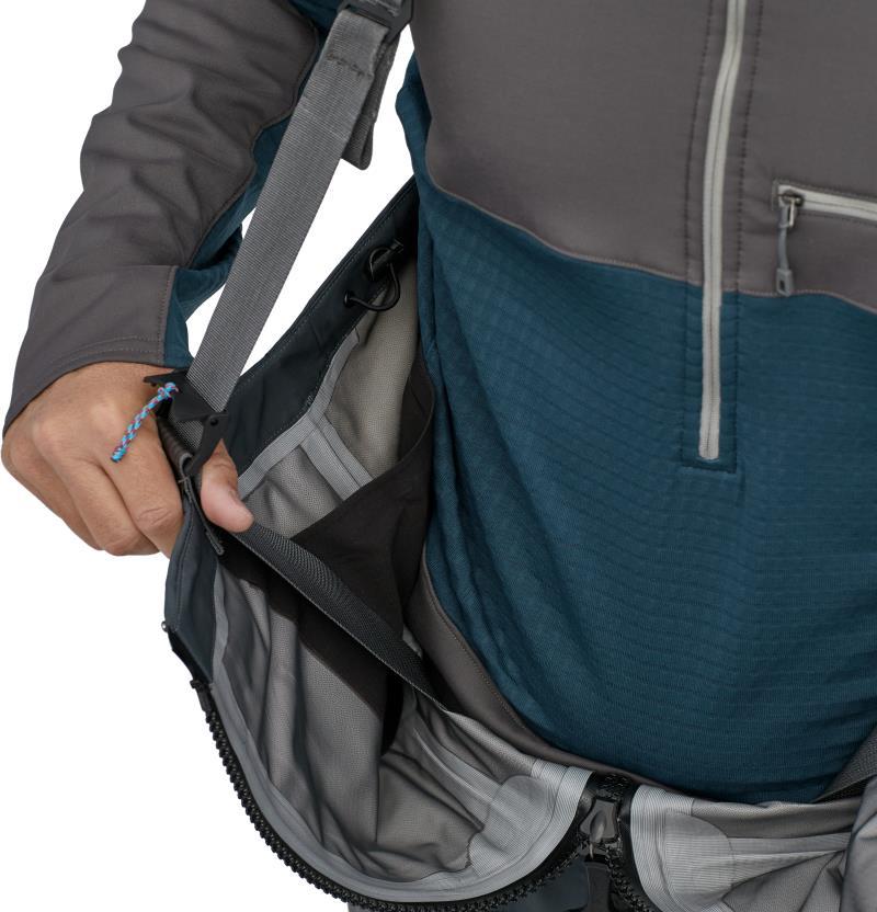 Swiftcurrent Expedition Zip Front Waders - Mens - forge grey 1