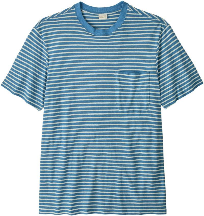 Trail Harbor Pocket Tee - Mens - steps / shore blue 1