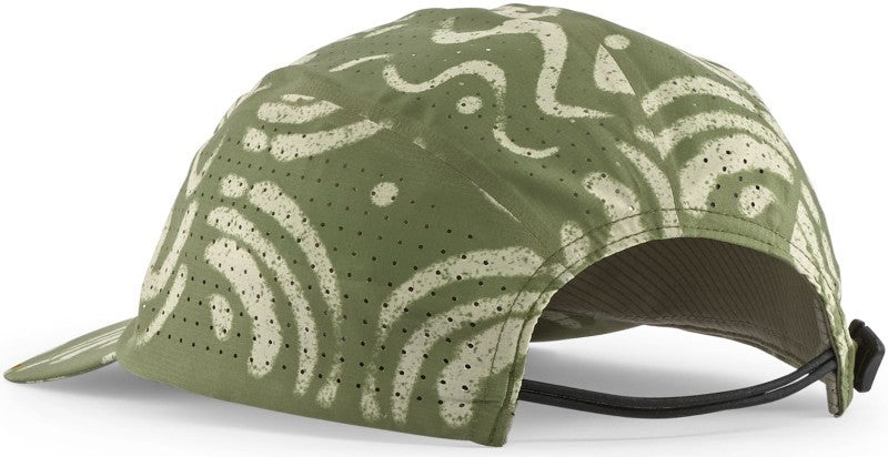 Ultra Lightweight Ridge Hat - sand waves / caper green 1