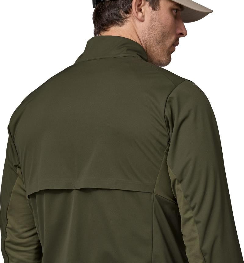 Wind Shield Jacket - Mens - pine needle green 1
