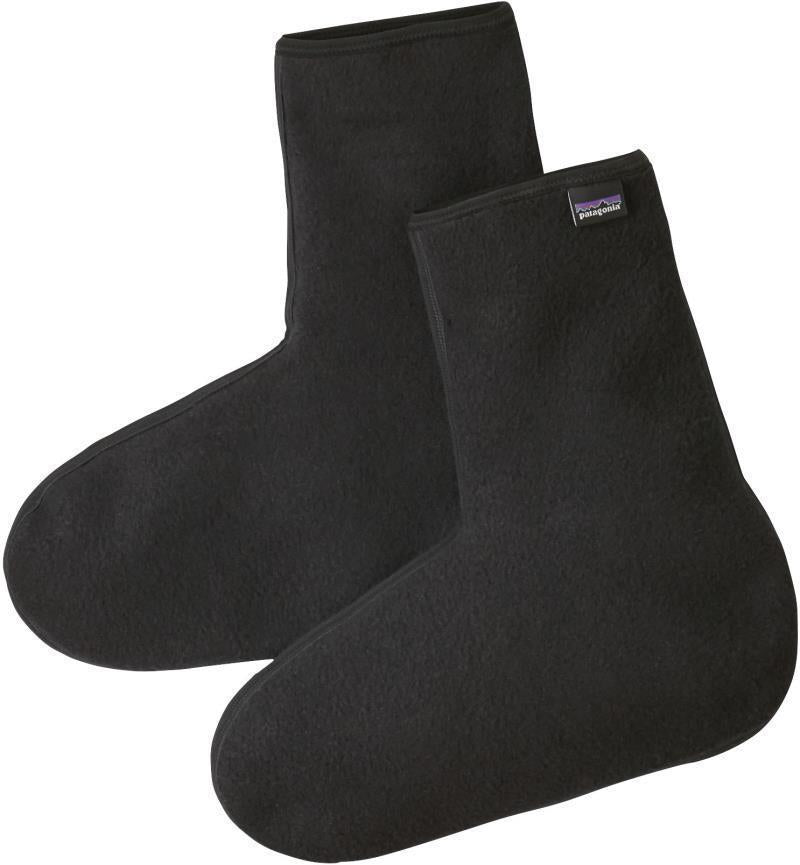 Winter Weight Fleece Oversocks - black 1