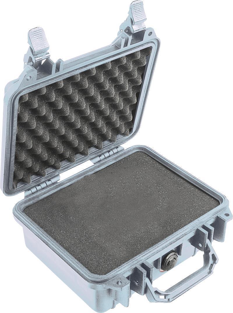 1200 Small Case With Foam - Silver 2