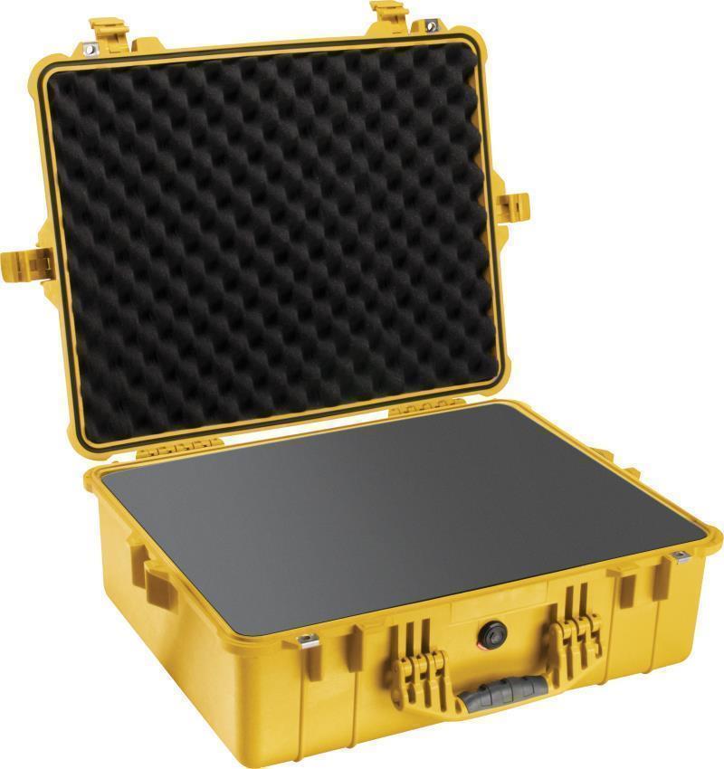 1600 Large Case With Foam - yellow 1
