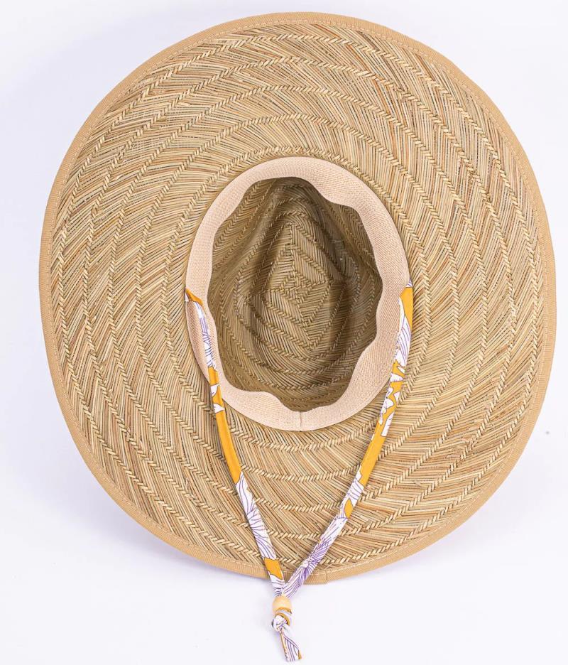 Del Mar Straw Cowgirl Sun Hat - Womens - Gold 2
