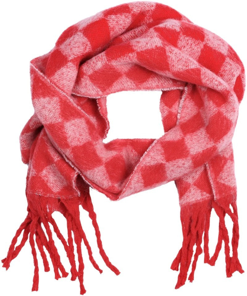 Polly Scarf - Womens - red 1