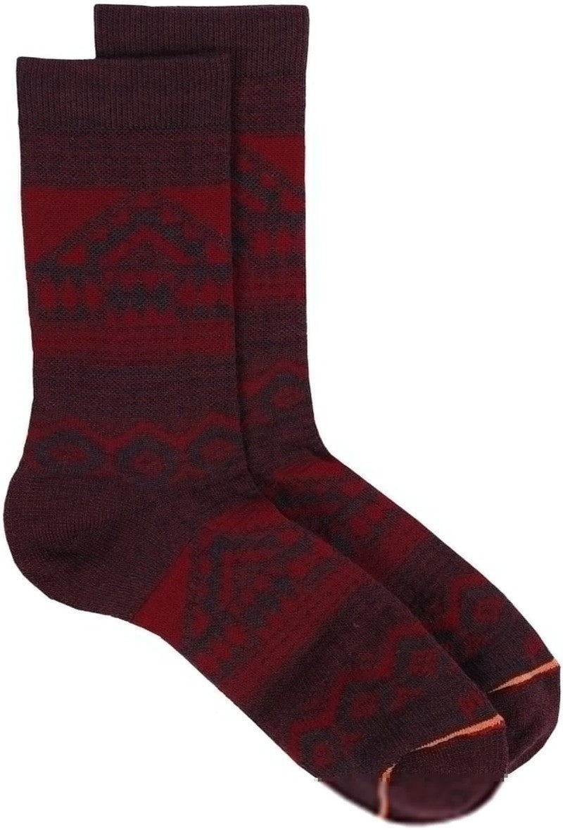 Raven Crew Socks - Womens - plum 1