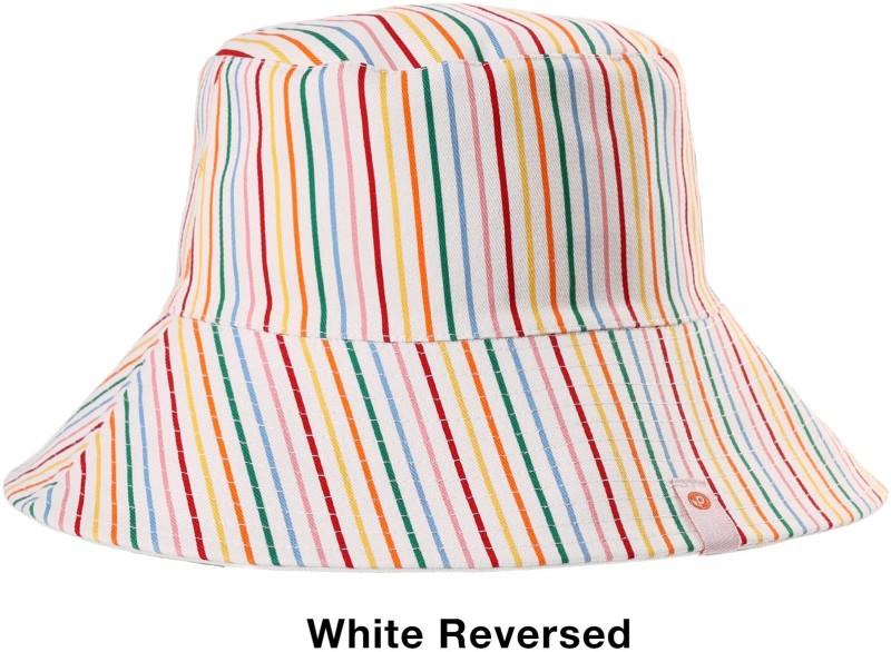 Saylor Bucket Hat - Womens - white 1