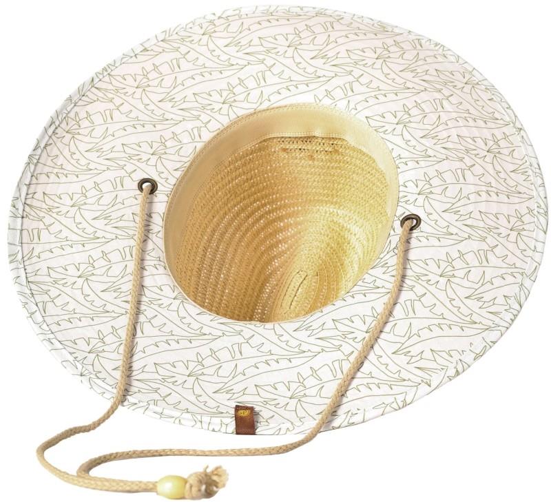 Theo Straw Sun Hat - Mens - natural 1