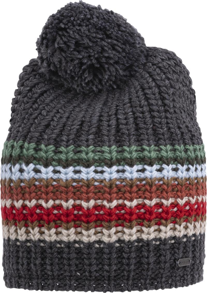 Zola Beanie - Womens - charcoal 1