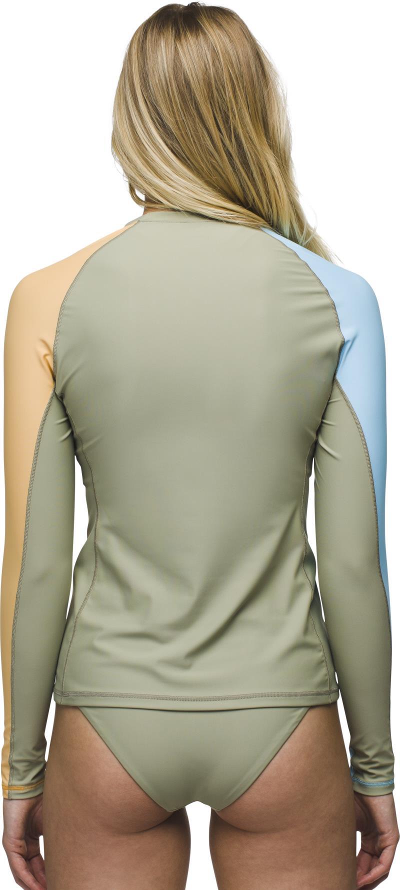 Baja Bound LS Rashguard - Womens - Sweet Agave Color Block 3