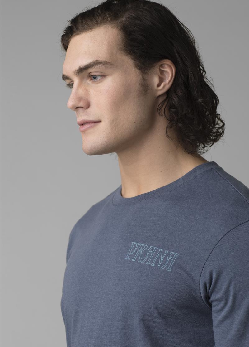 Bishop Creek SS Tee - Mens - Denim Heather 5