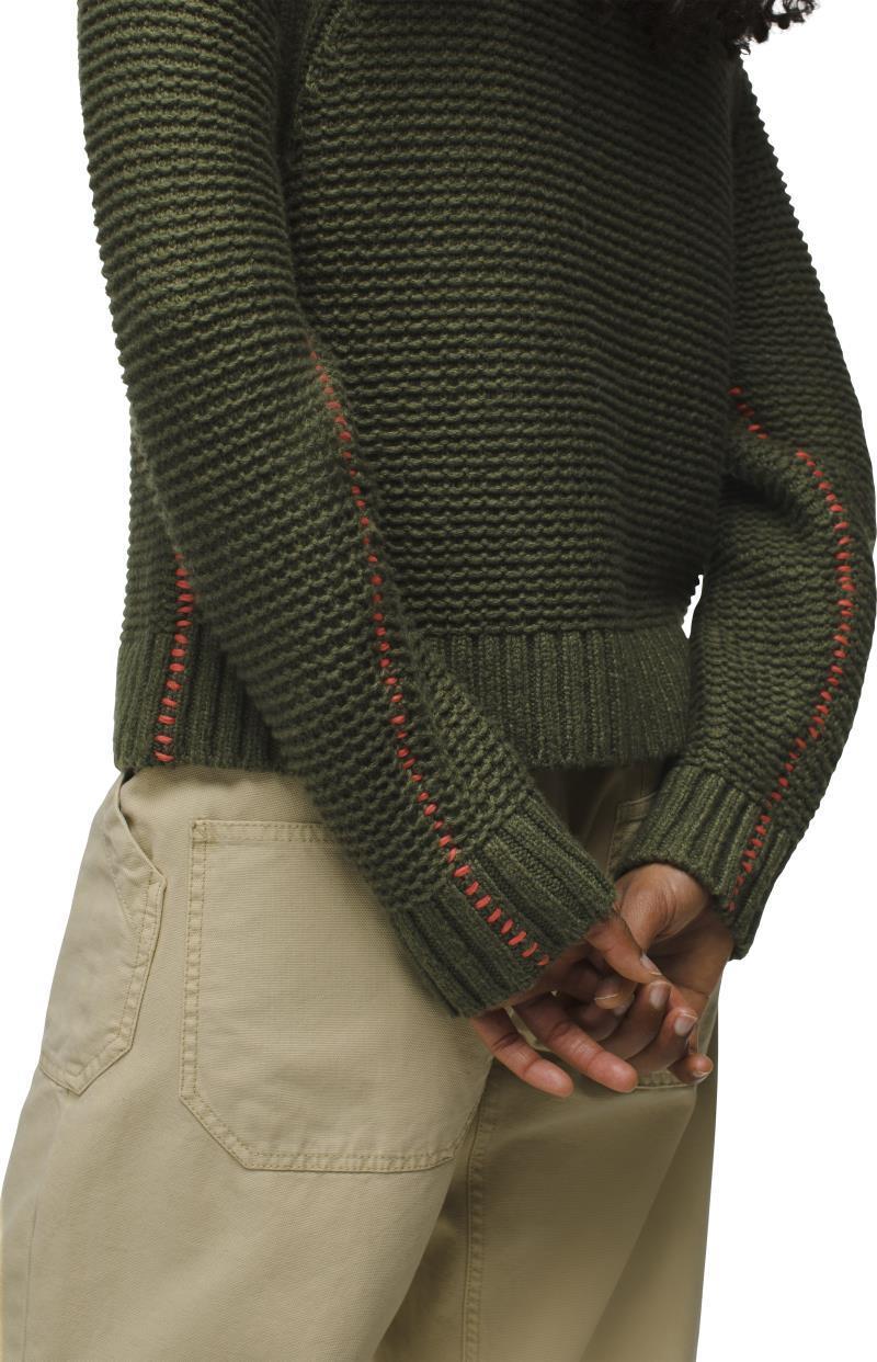 Cades Cove Sweater - Womens - Rye Green 4