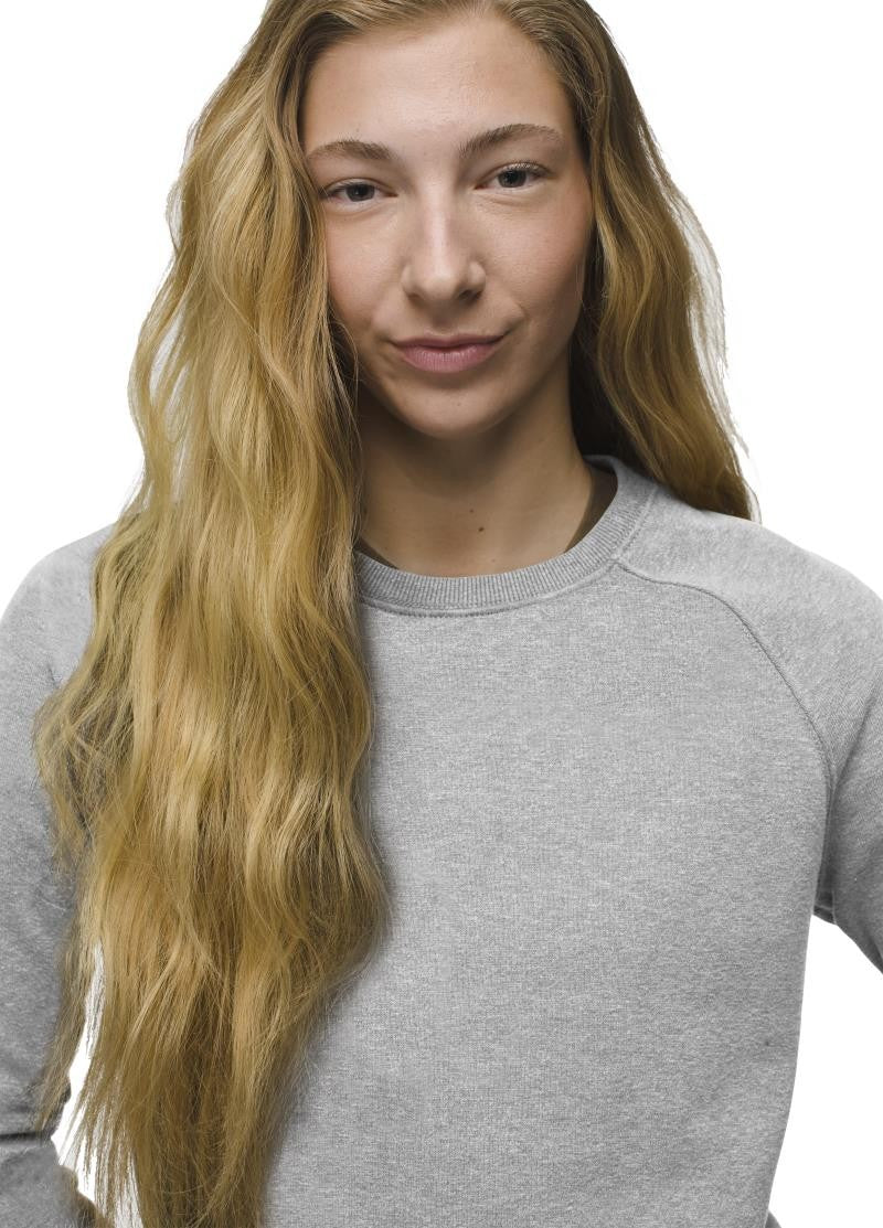 Cozy Up Sweatshirt - Womens - heather grey 1
