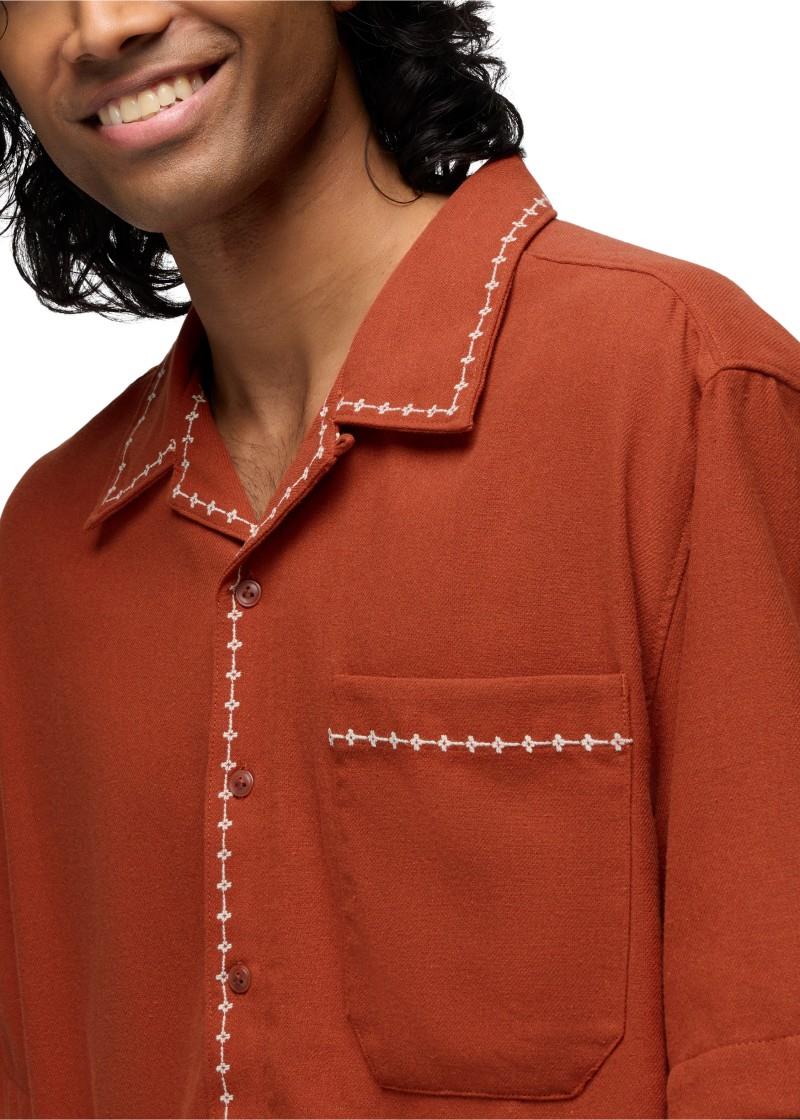 Del Norte SS Shirt - Mens - red ochre 1