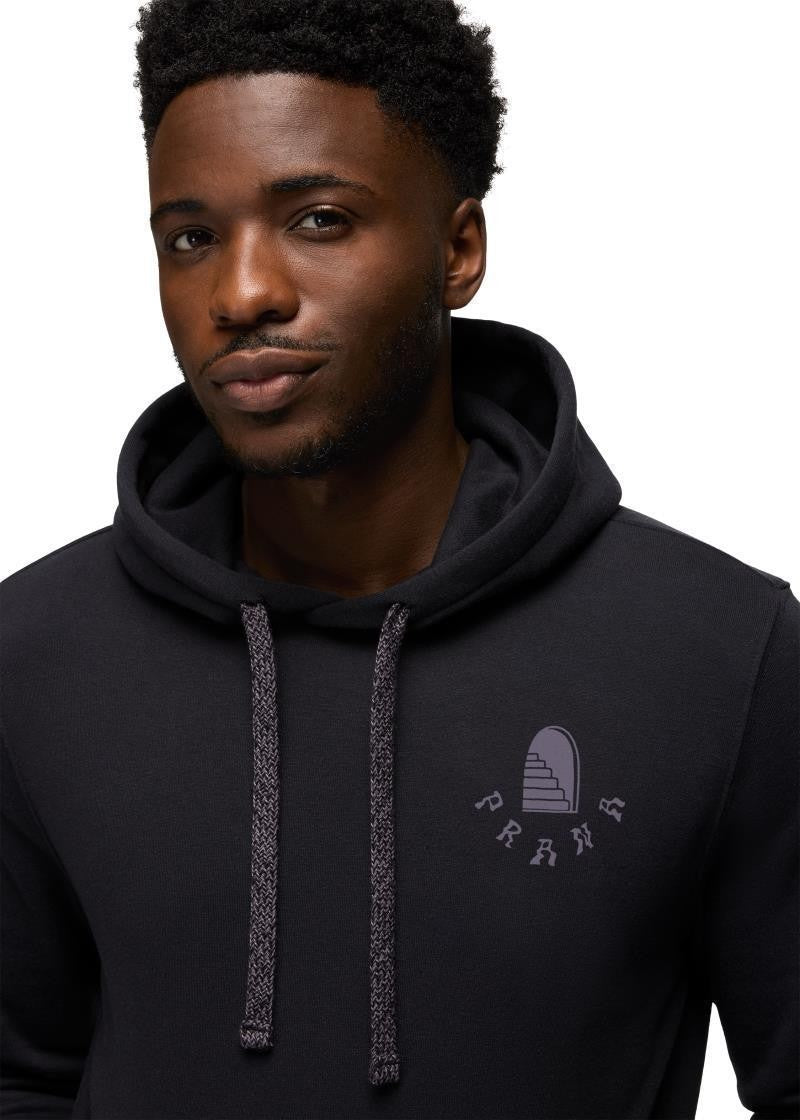Everyday Graphic Hoodie - Slim - Mens - black shining path 1