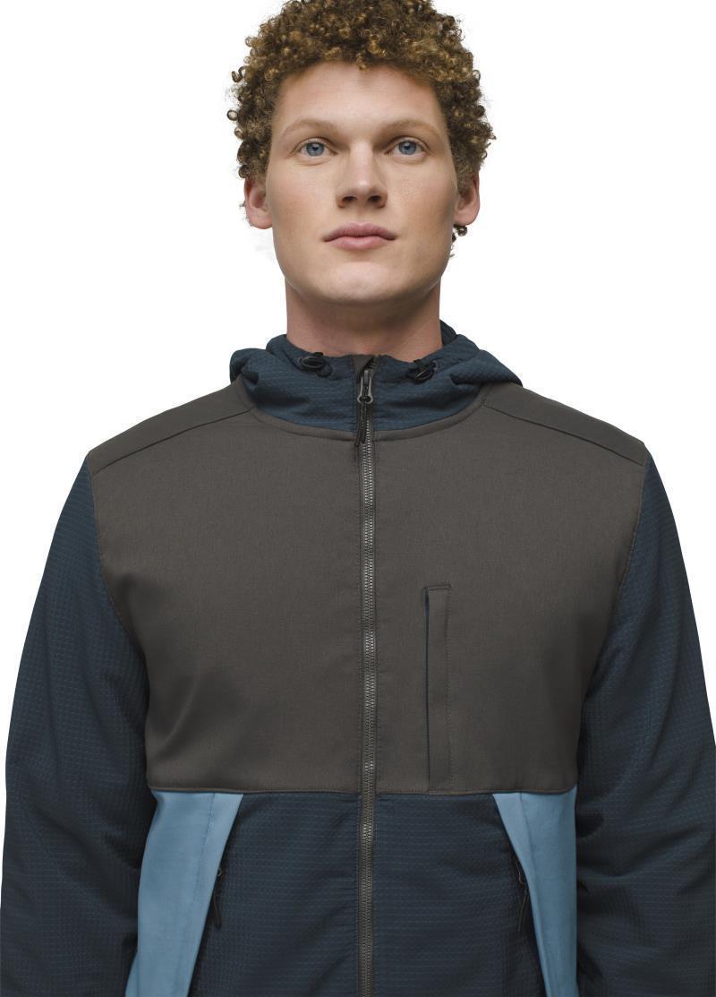 Gridlocked Fleece Overlay Full Zip - Mens - Stormy Night 4