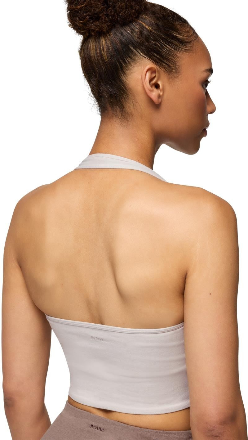 Heavana Halter Top - Womens - almond heather 1