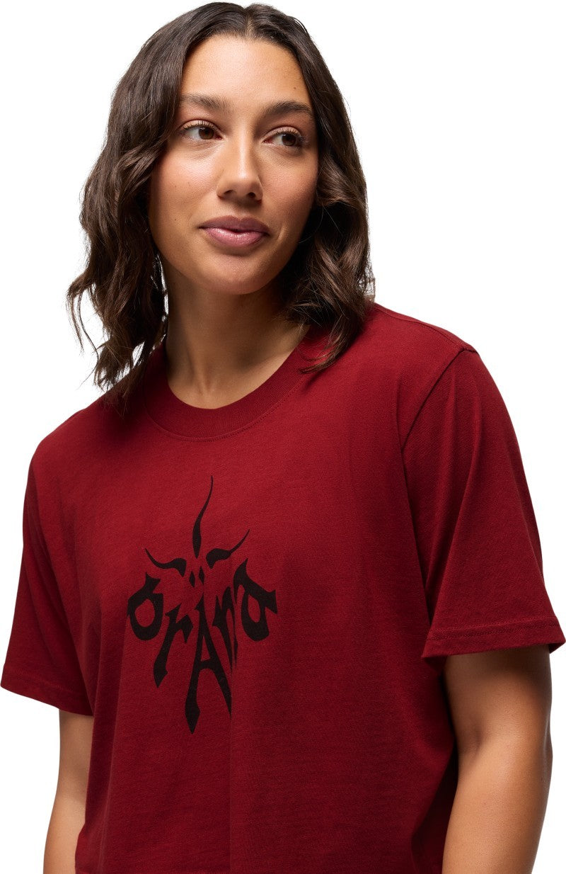 Heritage Graphic Crop Tee - Womens - retrograde 1
