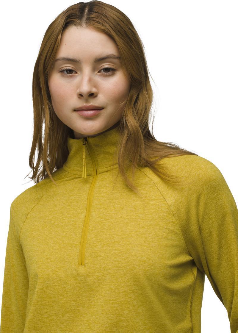 Ice Flow Half Zip - Womens - Golden Leaf 3