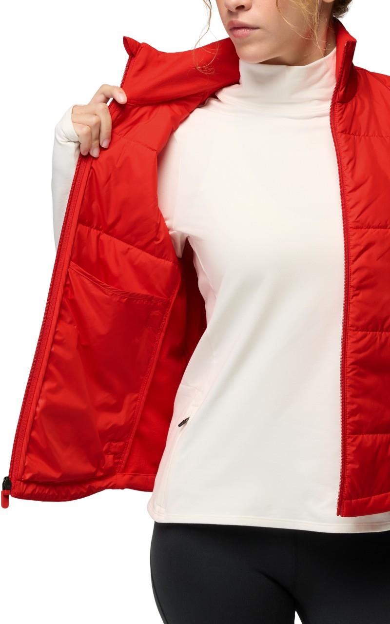 Ice Flow Insulated Vest - Womens - pikes red 1