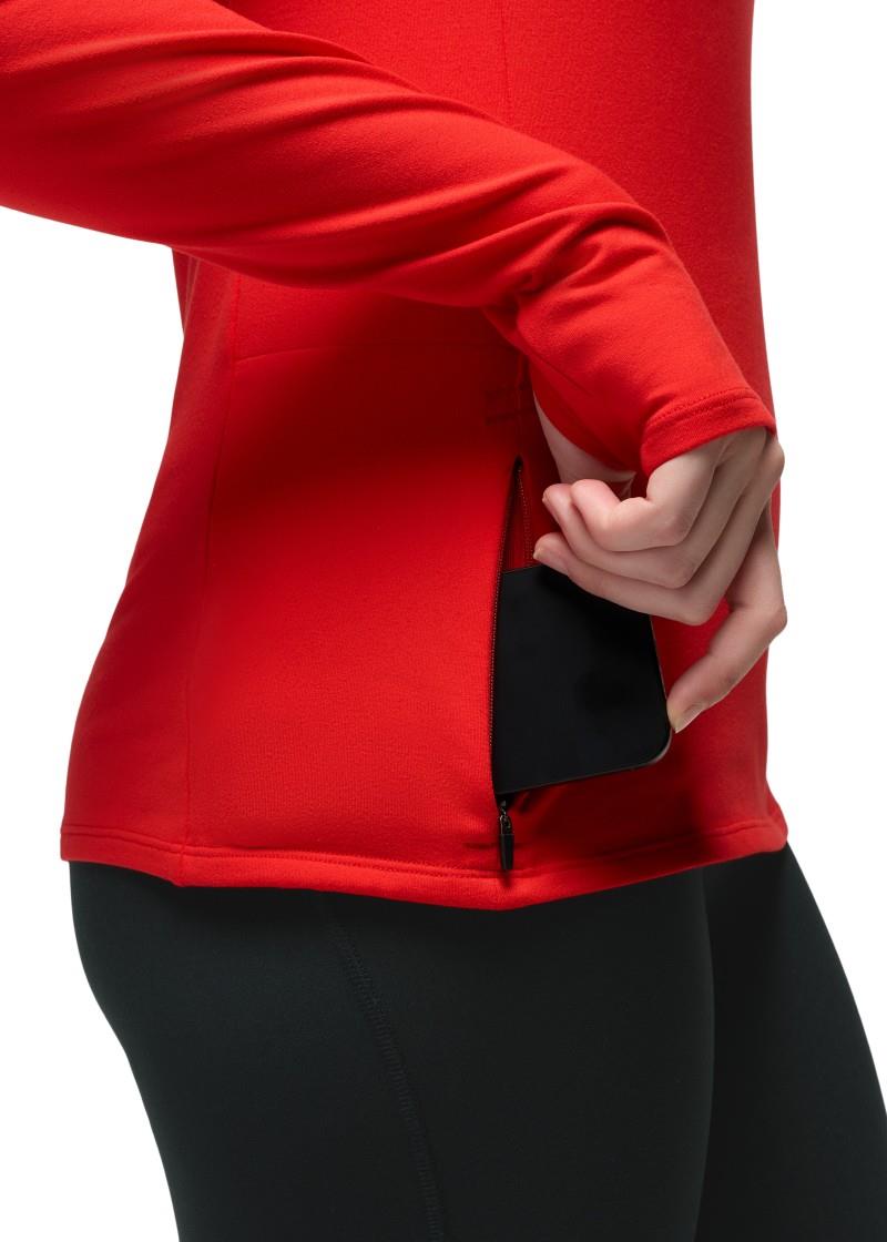 Ice Flow LS - Womens - pikes red 1