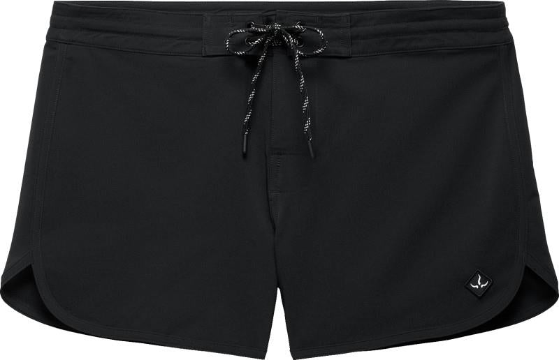 La Jolla Boardshorts, 5" Inseam - Womens - black 1
