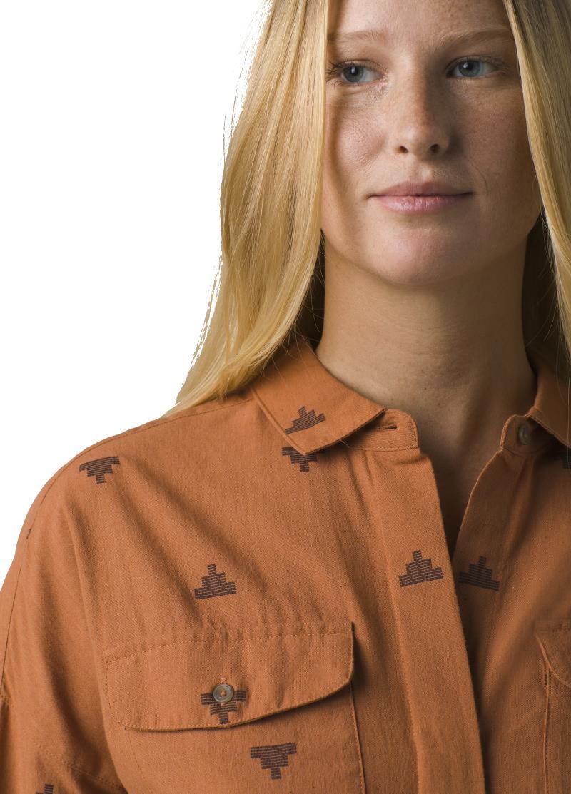 Lens Flair Top - Womens - dark ale 1